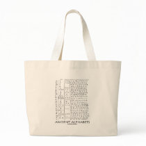 Ancient Alphabets Bags