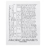 Ancient Alphabets Flyer
