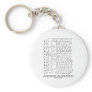 Ancient Alphabets Keychain