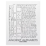 Ancient Alphabets Custom Letterhead