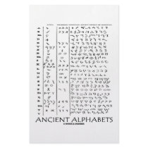 Ancient Alphabets Customized Stationery