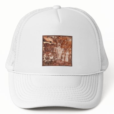 ANCIENT ASTRONAUTS TRUCKER HATS by Aquavel