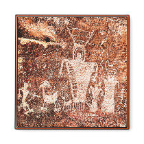 ANCIENT ASTRONAUTS FRIDGE MAGNET