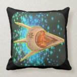 Ancient Astronauts throw pillow