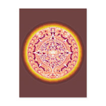 Ancient Aztec Calendar Postcards