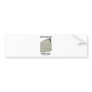 Ancient Babelfish Rosetta Stone (Communication) Bumper Stickers