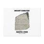Ancient Babelfish Rosetta Stone (Communication) Post Card