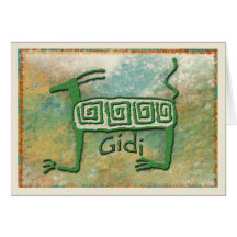 Ancient Cat Greeting Card