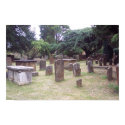 Ancient Cemetery in England posters