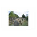 Ancient Cemetery in England posters