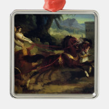 Ancient Chariot Race Christmas Tree Ornament