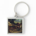 Ancient Chariot Race Keychain