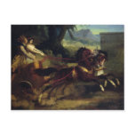 Ancient Chariot Race Post Card