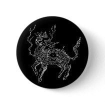 Ancient chinese auspicious dragon horse Lung Ma Pinback Buttons