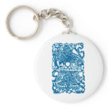 Ancient Chinese Symbol : God of Door (V2) Key Chains