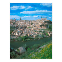 Ancient city of Toledo, Spain. Post Card