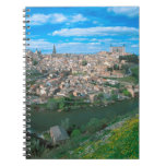 Ancient city of Toledo, Spain. Spiral Note Book