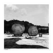 Ancient Clay Pots, southern Mexico posters