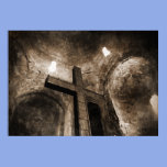 Ancient Devotion print poster old metal cross posters
