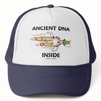 Ancient DNA Inside (DNA Replication Humor) hat