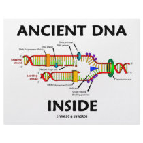 Ancient DNA Inside (DNA Replication Humor) letterhead by wordsunwords Ancient DNA Inside (DNA Replication Humor) letterhead