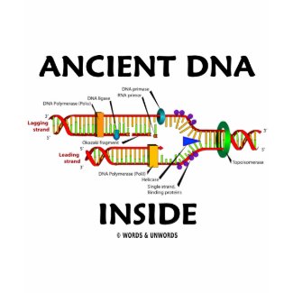 Ancient DNA Inside (DNA Replication Humor) shirt