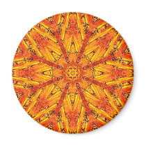 Ancient Echoes Crystal Mandala magnets