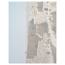 Ancient edifice, Masada, Israel Letterhead