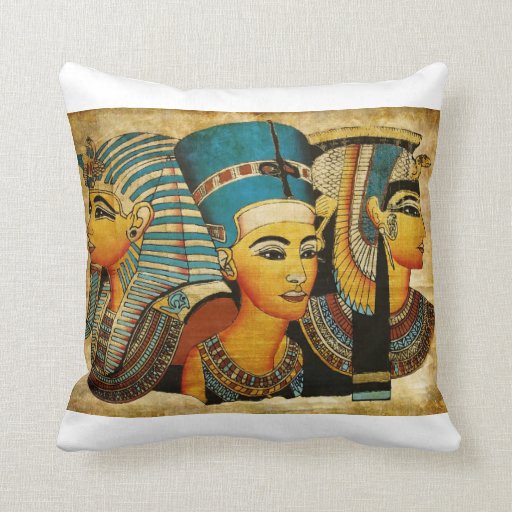 Ancient Egypt 3 Pillow Zazzle