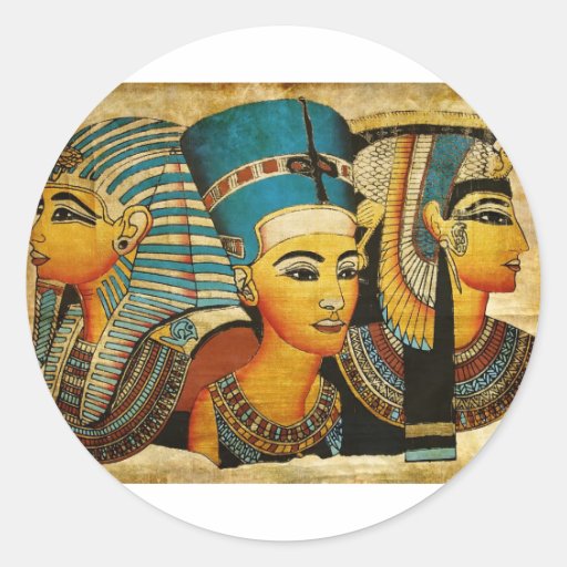 Ancient Egypt 3 Round Stickers