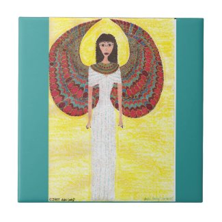 Ancient Egyptian Angel Tile