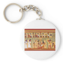 Ancient Egyptian Book of the Dead. keychains