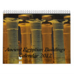 Ancient Egyptian Buildings Calendar 2012