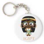 Ancient Egyptian Girl Keychains