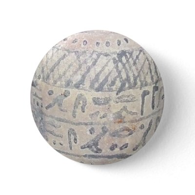 ANCIENT EGYPTIAN HIEROGLYPHS BADGE BUTTONS by Dianekmt
