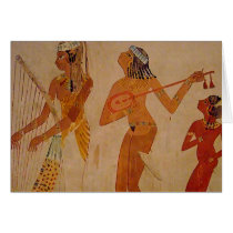 Ancient Egyptian Music Greeting Cards