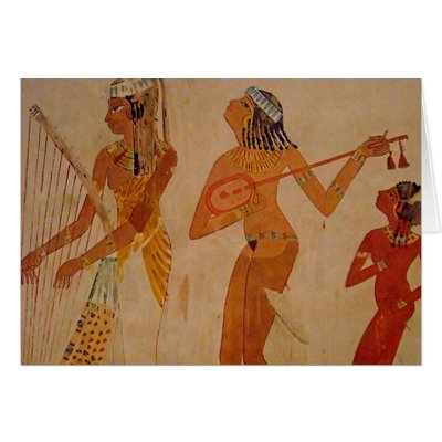 Ancient Egyptian Music cards