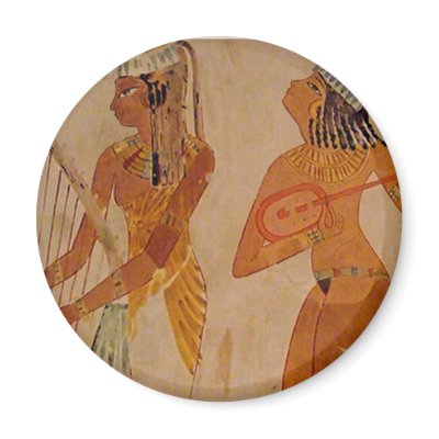 Ancient Egyptian Music Refrigerator Magnets by IrishPirateQueen