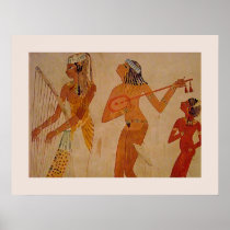 Ancient Egyptian Music Print