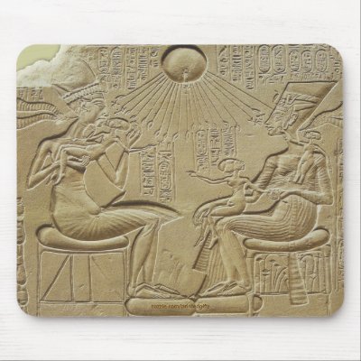 ANCIENT EGYPTIAN Temple Art Mousepad by PrintedGifts