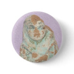 Ancient Egyptian Ushabti Badge. Button