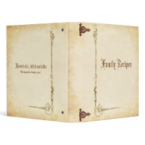 Ancient Family Cookbook binders by Adrianas6 Ancient Family Cookbook binders