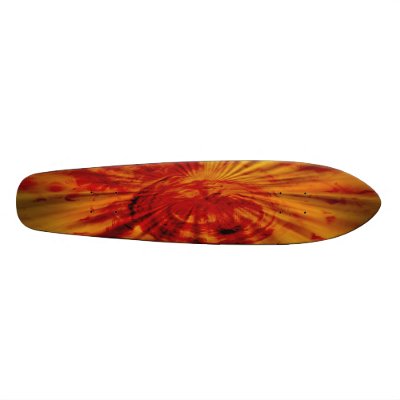 Ancient Fire Reflection Skateboard Decks by BuddhaArtSkates