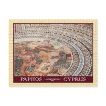 Ancient floor mosaic in Paphos, Cyprus Postcards