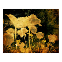 Ancient floral chaos posters by Natasha_R_Graham Ancient floral chaos posters