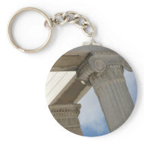 Ancient Greek Architectural Columns Key Chain