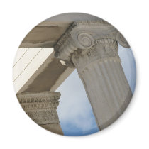 Ancient Greek Architectural Columns Refrigerator Magnets
