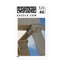 Ancient Greek Architectural Columns Stamp