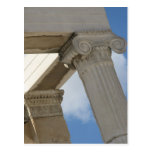Ancient Greek Architectural Columns Postcard
