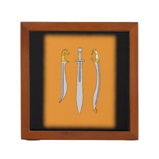 Ancient Greek Blades Pencil/Pen Holder